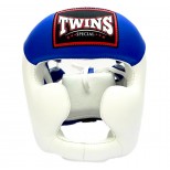 Шлем боксерский Twins Special (HGL3-2T white/blue)